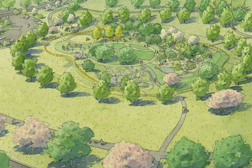 Legacy Grove park rendering