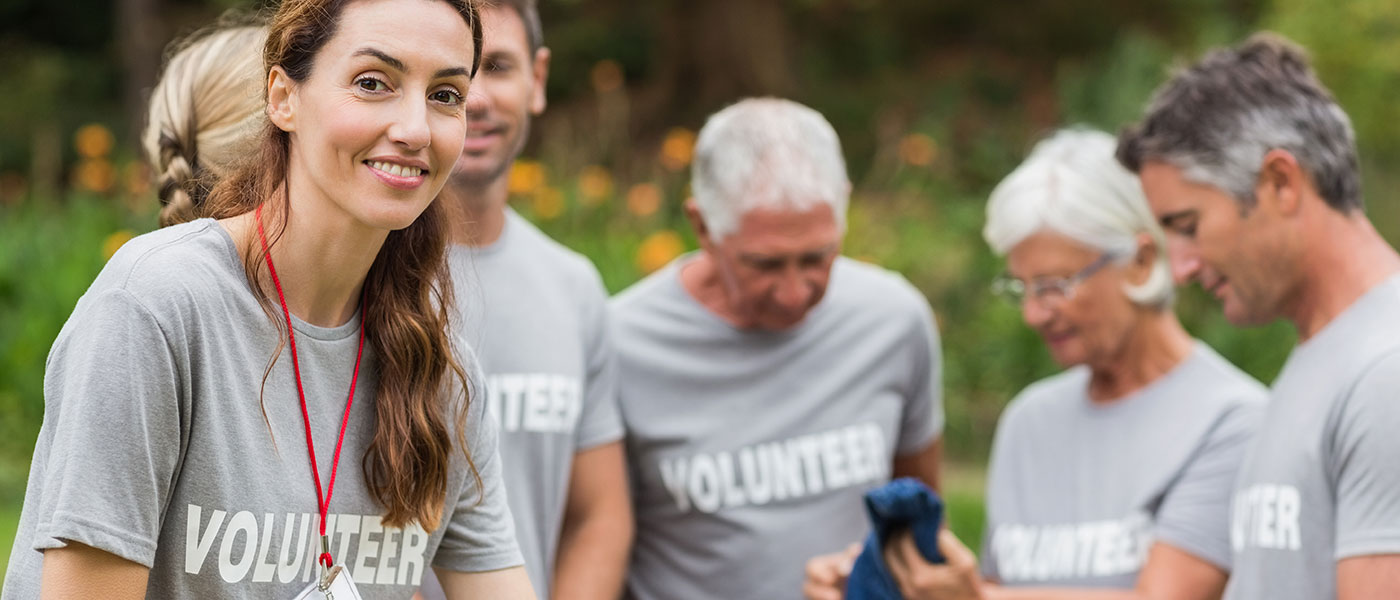 Group of volunteers